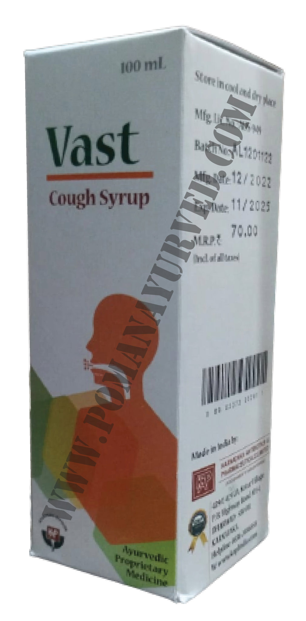 Picture of Vast Cough Syrup